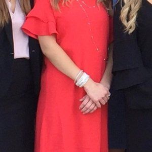 Maurices Bright Orange Dress Size XS